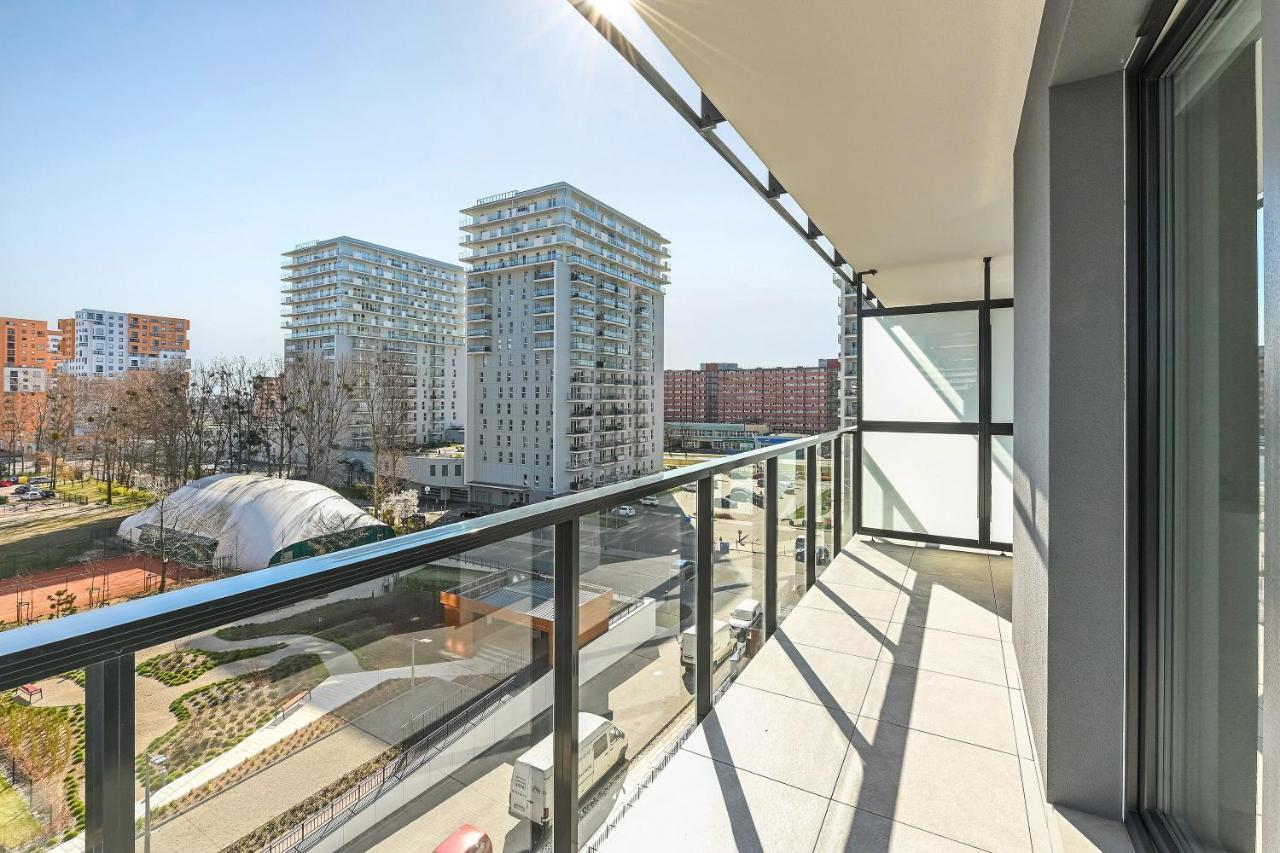 Apartament Nadmorskie Spektrum & Parking Gdańsk Exterior foto