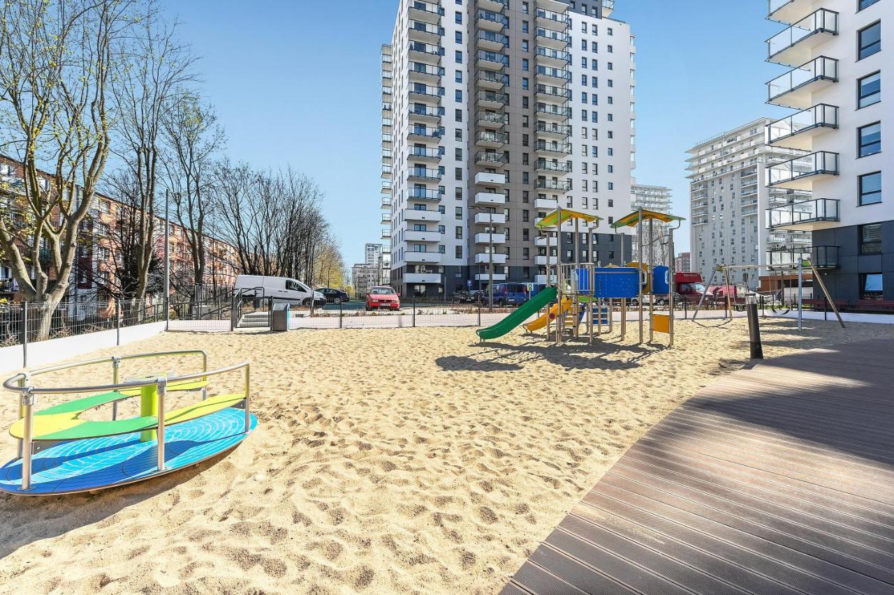 Apartament Nadmorskie Spektrum & Parking Gdańsk Exterior foto