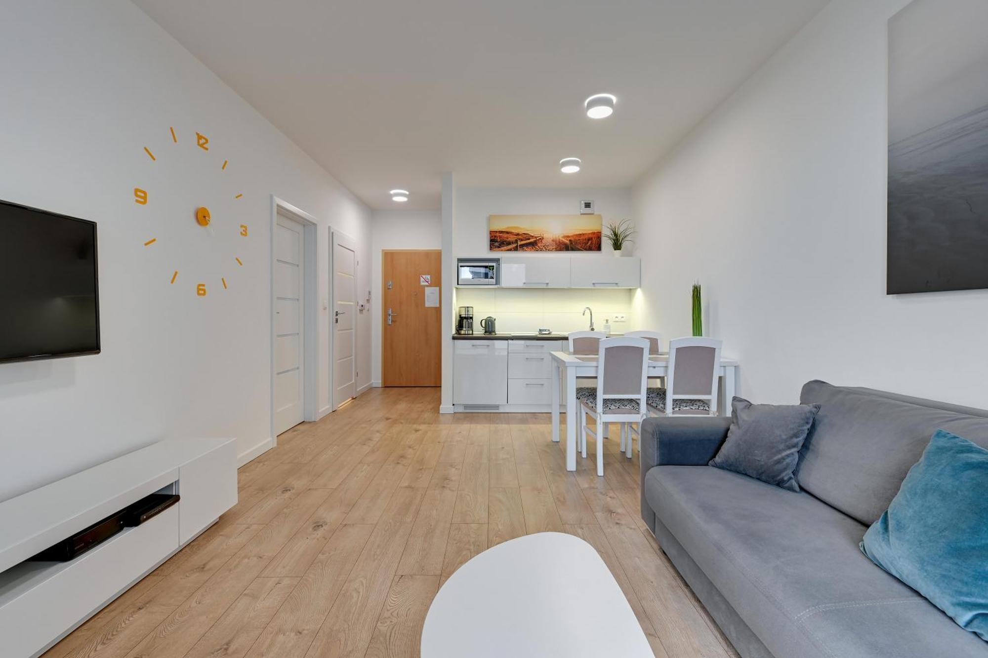 Apartament Nadmorskie Spektrum & Parking Gdańsk Exterior foto