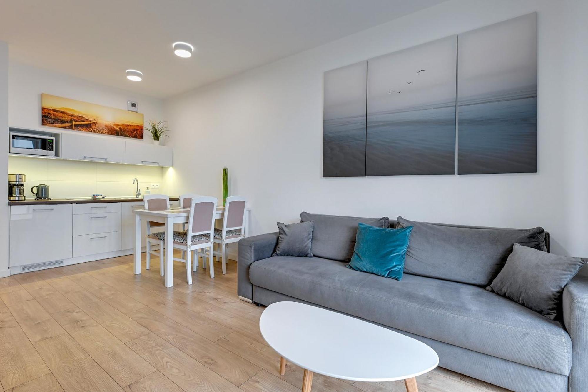 Apartament Nadmorskie Spektrum & Parking Gdańsk Exterior foto
